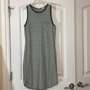 NWOT Cremieux Medium Dress Striped Stretchy (P237)